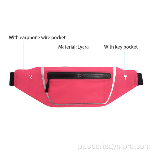 Sport Sportsbag com bolso de fios de teclado e fone de ouvido